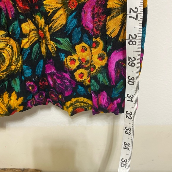 Maggie McNaughton floral print skirt size 22W - Picture 5 of 9